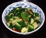 キュウリの中華漬け